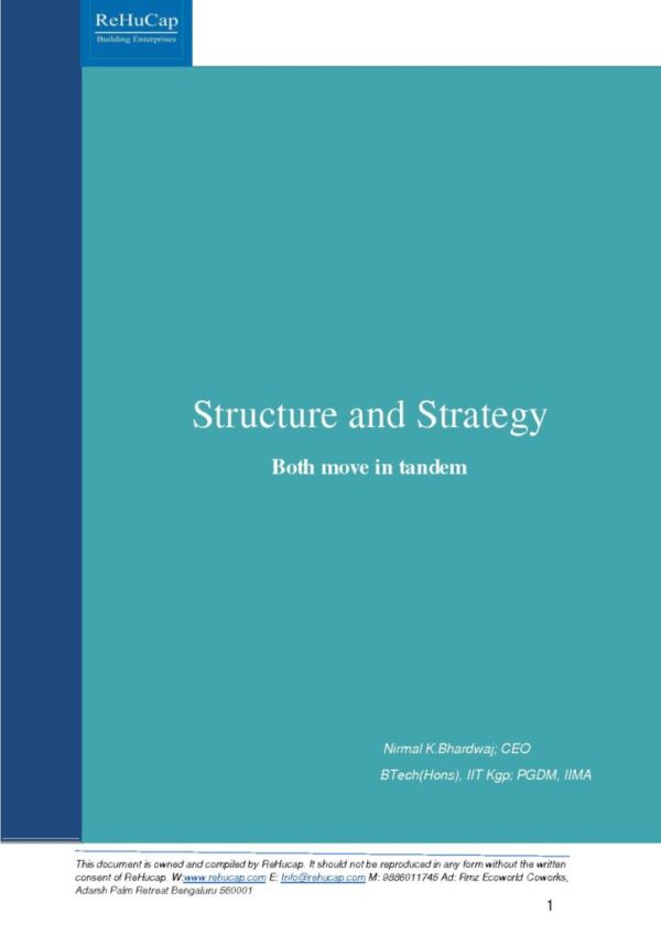 Structure and Strategy